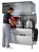 Jeros Industrial Car Wash Style System for Pot, Utensil, Bakery Tray & Milk Jar Dishwasher 9130