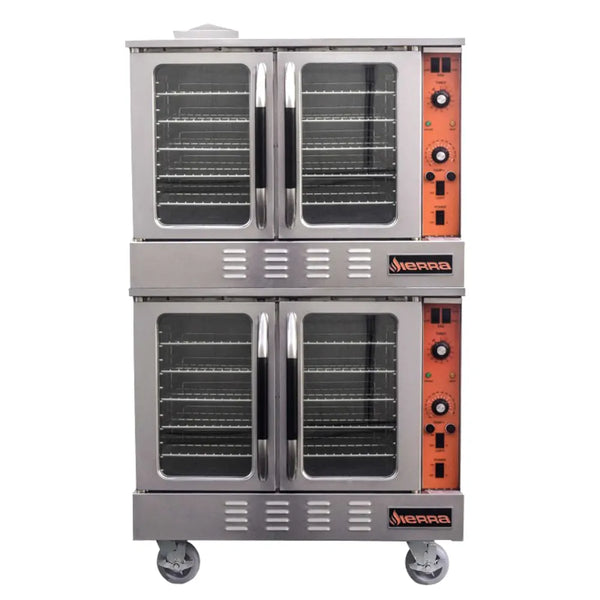 Sierra Range Double Full Size Convertible Gas Convection Oven SRCO-2