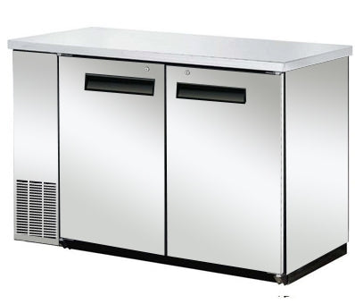 48″ EFI 2 Door Stainless Back Bar Refrigerator CBBSDR2-48CC