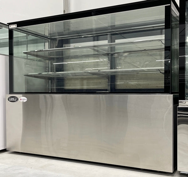 59'' CANCO Refrigerated Pastry Display Case 17.7 Cu.Ft - PC-59-2