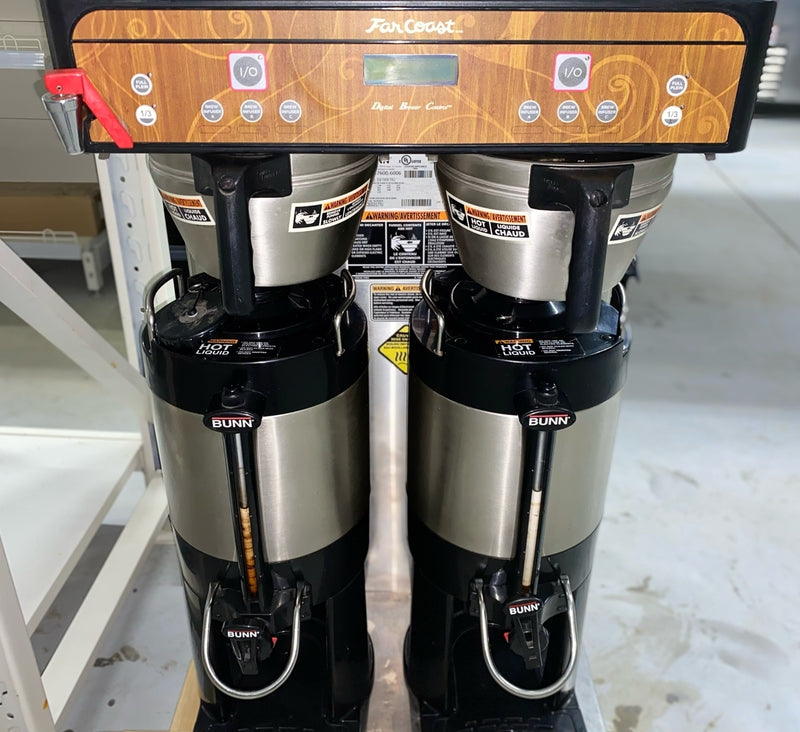 BUNN Tall Twin Coffee Brewer Used FOR02034