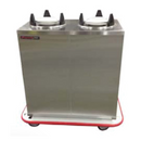 Carter-Hoffmann All Stainless Steel 2 Compartments Enclosed Plate Dispenser EPD2S12