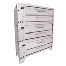 Bakers Pride 54" Triple Deck Liquid Propane Pizza Deck Oven 453