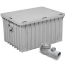 Canplas 35 GPM Grease Interceptor - 70 lb. Capacity Min., 3" Connection 3935A03