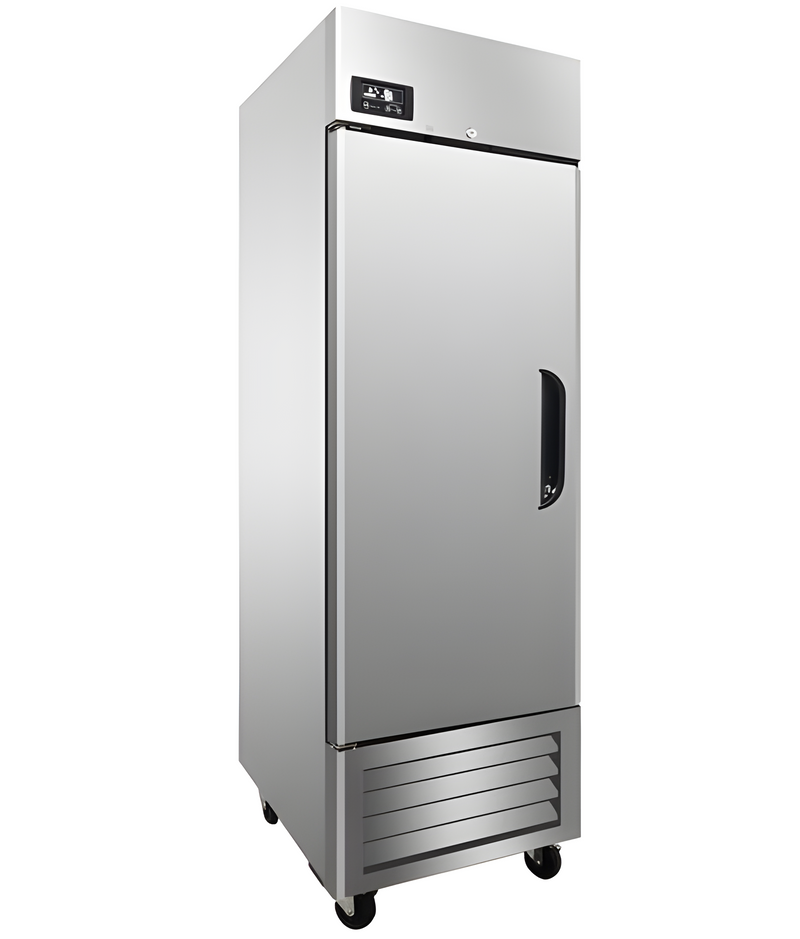 28'' CHEF Single Solid Door Stainless Steel Cooler 21.1 Cu.Ft., LRSR1-H