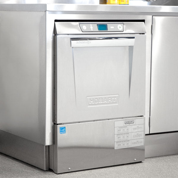 Hobart Advansys Undercounter Dishwasher with Energy Recovery Hot Water Sanitizing LXER-2