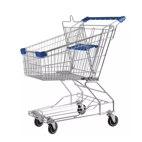 Heavy Duty Supermarket Shopping Cart 80L HBR-3095