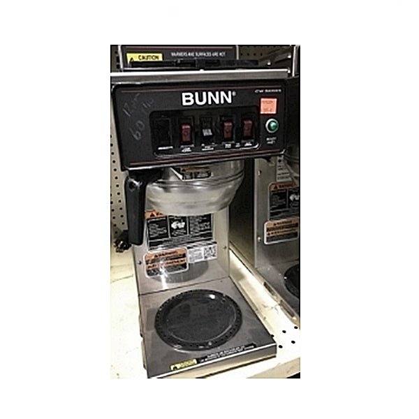BUNN12 Cup Coffee Brewer Warmers Used FOR01225
