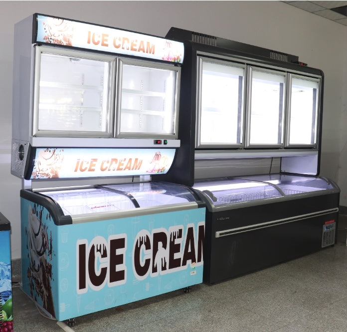 CHEF Double Deck Freezer Ice Cream Top Cabinet UP-1200