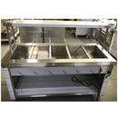 72" CHEF Five-Pan Electric Steam Table With Sneeze Guard SIN5C
