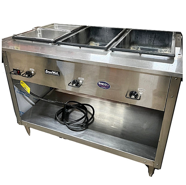 Vollrath Electric Three Pan Hot Food Table Used FOR01686