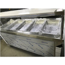 72" CHEF Five-Pan Electric Steam Table With Sneeze Guard SIN5C