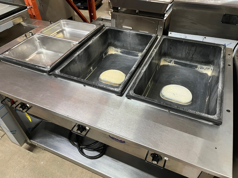 Vollrath Electric Three Pan Hot Food Table Used FOR01686