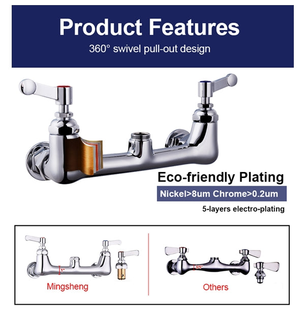 Commercial Pre-Rinse Faucet MS-5803-1P