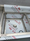 79'' CHEF Three Tub Sink with Centre Drain & No Drainboard CH-2017