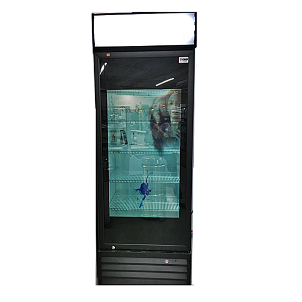 28'' CHEF Single Glass Door Upright Cooler with TV 23 Cu.Ft - LG-650TV