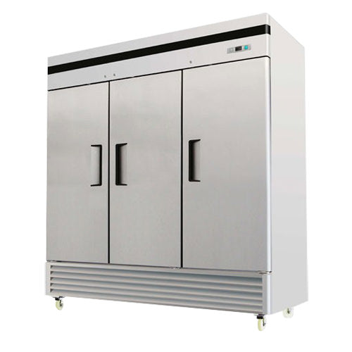 EFI 82″ 3 Door Solid Reach In Freezer 71 Cu.Ft.- F3-82VC