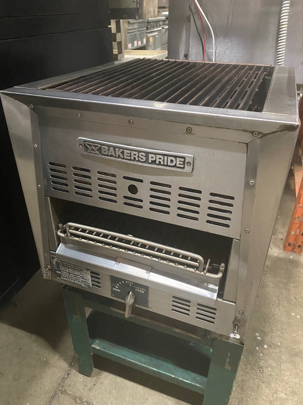 Bakers Pride Charbroiler with Toaster Used FOR01582