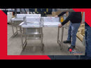 28" CHEF Stainless Steel Side Table for Sink CH-262R
