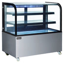 Omcan 48" Two (2) Shelf Non-Refrigerated Dry Bakery Display Case, 14.1 cu.ft (400 L) 47103