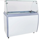 EFI 26'' Ice Cream Dipping Cabinet with Sneeze Guard FICD-26