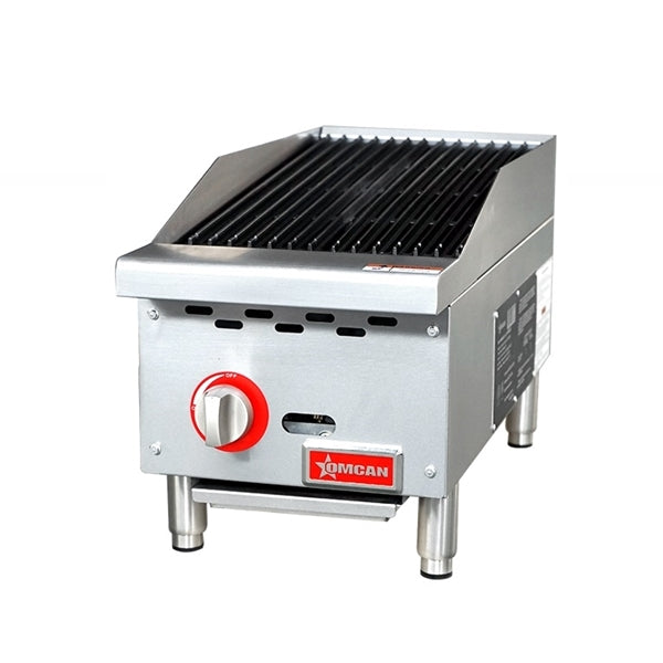 Omcan Countertop 12″ Radiant Gas Charbroiler 47376