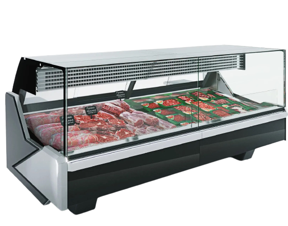 99" Alaska-Line Meat Cooler Showcase - HIT-102