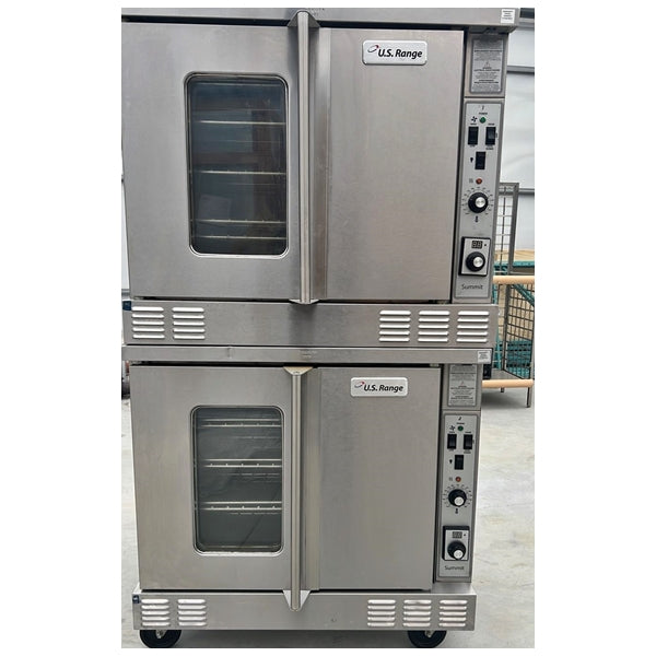 U.S Range Double Deck Full-Size Electric Convection Oven Used FOR01800