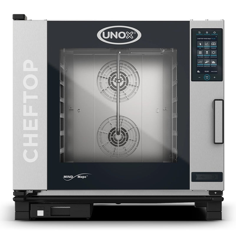 Unox Commercial Countertop Combi Oven CHEFTOP MIND.Maps™ XAVC-06FS-GPRM