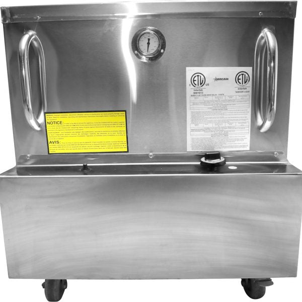 Omcan 32″ x 32″ Stainless Steel Tandoor Clay Oven – Natural Gas 44285