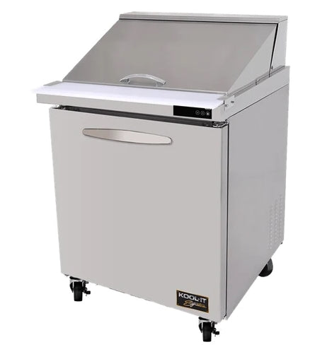 27.5" Kool-It Signature Mega Top Refrigerated Salad/Sandwich Prep Table with One Door KSTM-27-1