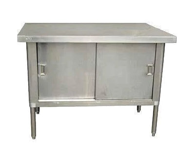 EFI Stainless Steel Work Table with Cabinet 30" Deep TEC3060