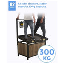 48'' Plastic Tray Single Side Fruit & Vegetable Rack HBR-3088