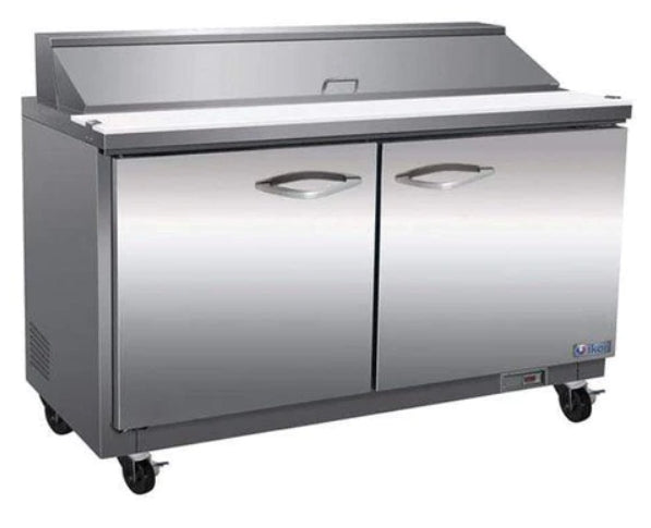Ikon 61.2" Refrigerated Prep Table with Two Doors ISP61