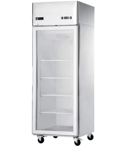 28" EFI Single Glass Door Display Cooler 21.4 Cu.Ft., C1-29GDSVC