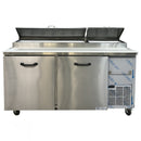 67'' Pro-Kold Double Door Pizza Prep Table PPT-67-11