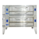 Bakers Pride 78" Double Deck 120,000BTU/Hr Pizza Oven Used FOR02518