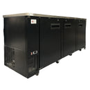 91'' CHEF Draft Beer Cooler Triple Door Two Tap Towers UDD-4