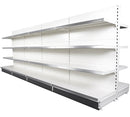White Double Side Heavy Duty Gondola Shelves YSD-S002A