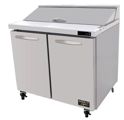Kool-It Signature 48" Refrigerated Prep Table with Two Doors KST-48-2