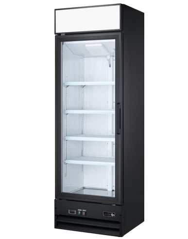 26" EFI Single Glass Door Display Cooler 14 Cu.Ft., C1-23GD