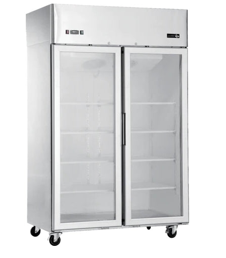 EFI 51" Double Glass Door Display Cooler 43.2 Cu.Ft., C2-52GDSVC