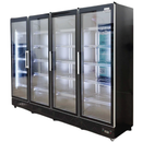 98.5'' Alaska Line 4 Hinge Glass Door Heavy Duty Cooler HIT-827