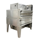 Garland 63" Natural Gas Double Air Deck Pizza Oven Used FOR02263