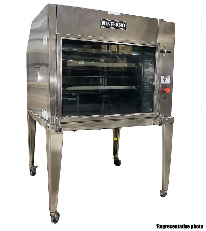 INFERNO 120,000 BTU/Hr Chicken Rotisserie Used FOR00349