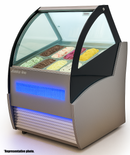 Alaska-Line 8 Pan Gelato Freezer Showcase 8.4 Cu.Ft. Capacity, HIT-816