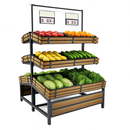 48" Double Side Vegetable & Fruit Rack HBR-3000