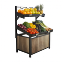 48'' Plastic Tray Single Side Fruit & Vegetable Rack HBR-3088