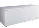 21 Cu Ft Dual Door Convertible Chest freezer or Fridge with Wheels KKCF21-W