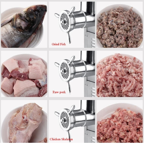 CHEF Automatic Meat Mincing, Meat Grinder 330LBS Capacity, TK-12